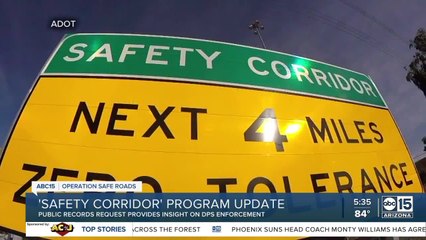 'Safety Corridor' program update: DPS releases data on enforcement efforts, but questions remain