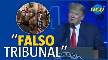 Trump chama de 'falso tribunal' a comissão que investiga ataque ao Capitólio