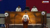 Presidente filipino faz primeiro discurso