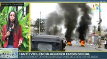 Haití enfrenta agudización de crisis social ante creciente violencia