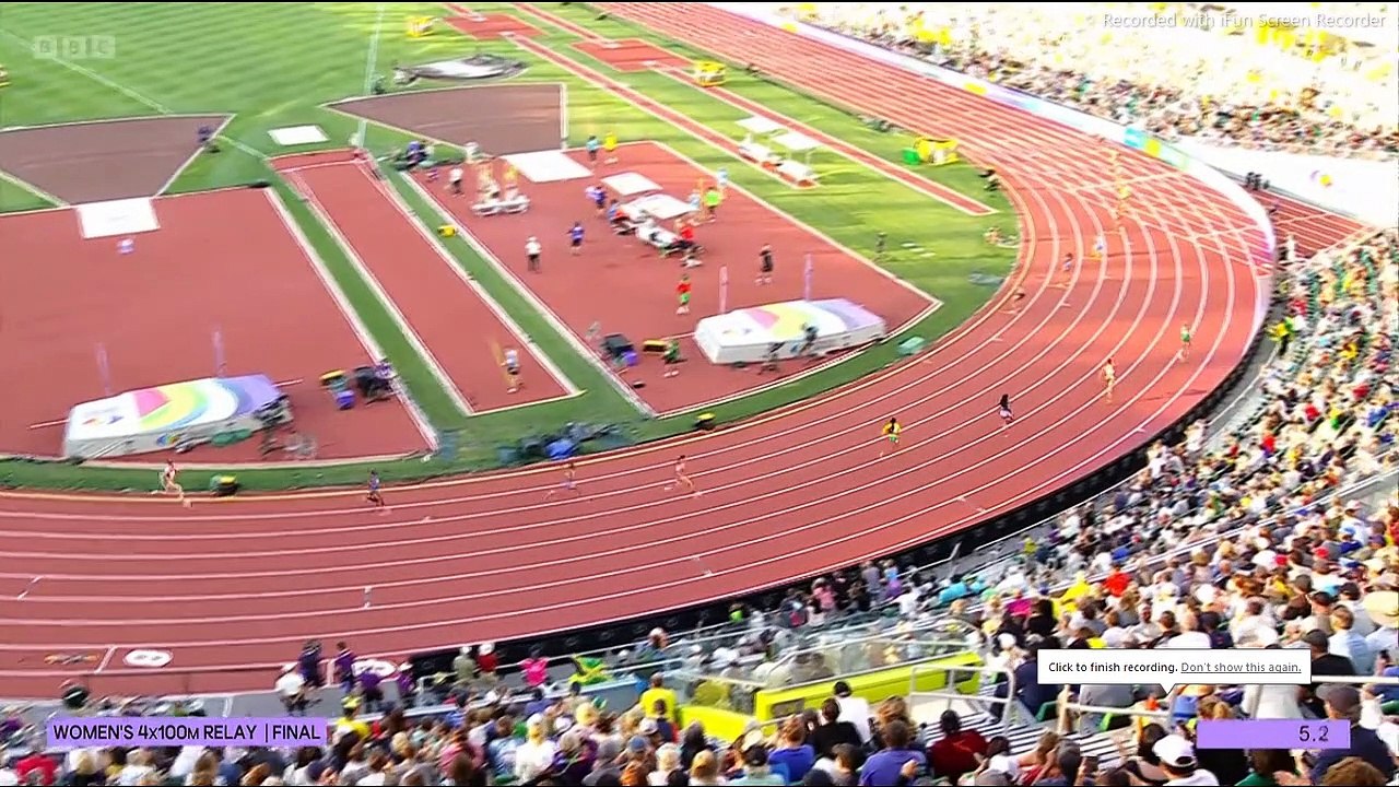 4x100m   women
