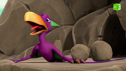 الطائر الزاحف المجنح العالق