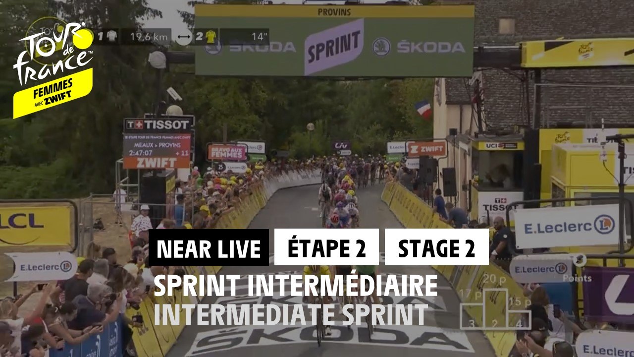 Sprint intermédiaire / Intermediate sprint - Étape 2 / Stage 2 - #TDFF2022
