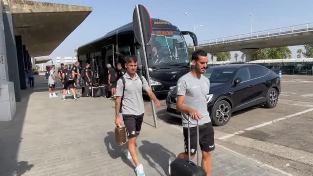 El Betis pone rumbo a Inglaterra