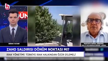 CHP yandaşı Halk TV'de PKK dili... Zaho'daki katliamda Türkiye'yi suçladı