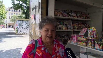 Marseille : Ouverture d'un kiosque à journaux à La Plaine