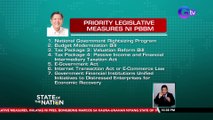 19 na priority legislative measures ni Pres. Marcos, nilatag sa kanyang kauna-unahang SONA | SONA
