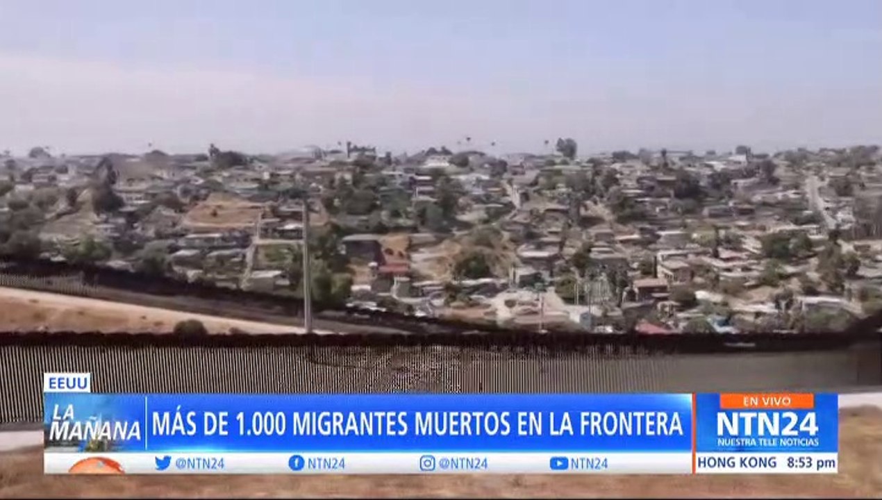 Más de 1.000 migrantes muertos en la Frontera de EEUU desde que Joe Biden se posesiono