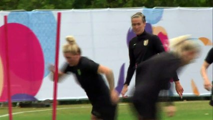 England women train ahead of Sweden semi-final