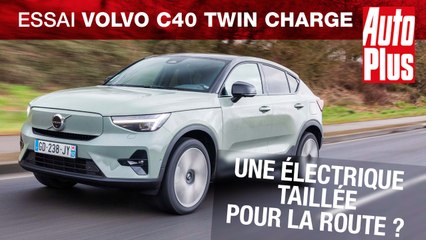 Volvo C40 Twin Charge (2022) : une électrique taillée pour la route ?