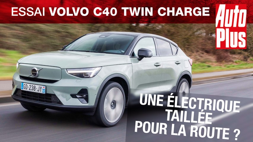 Volvo C40 Twin Charge (2022) : une électrique...