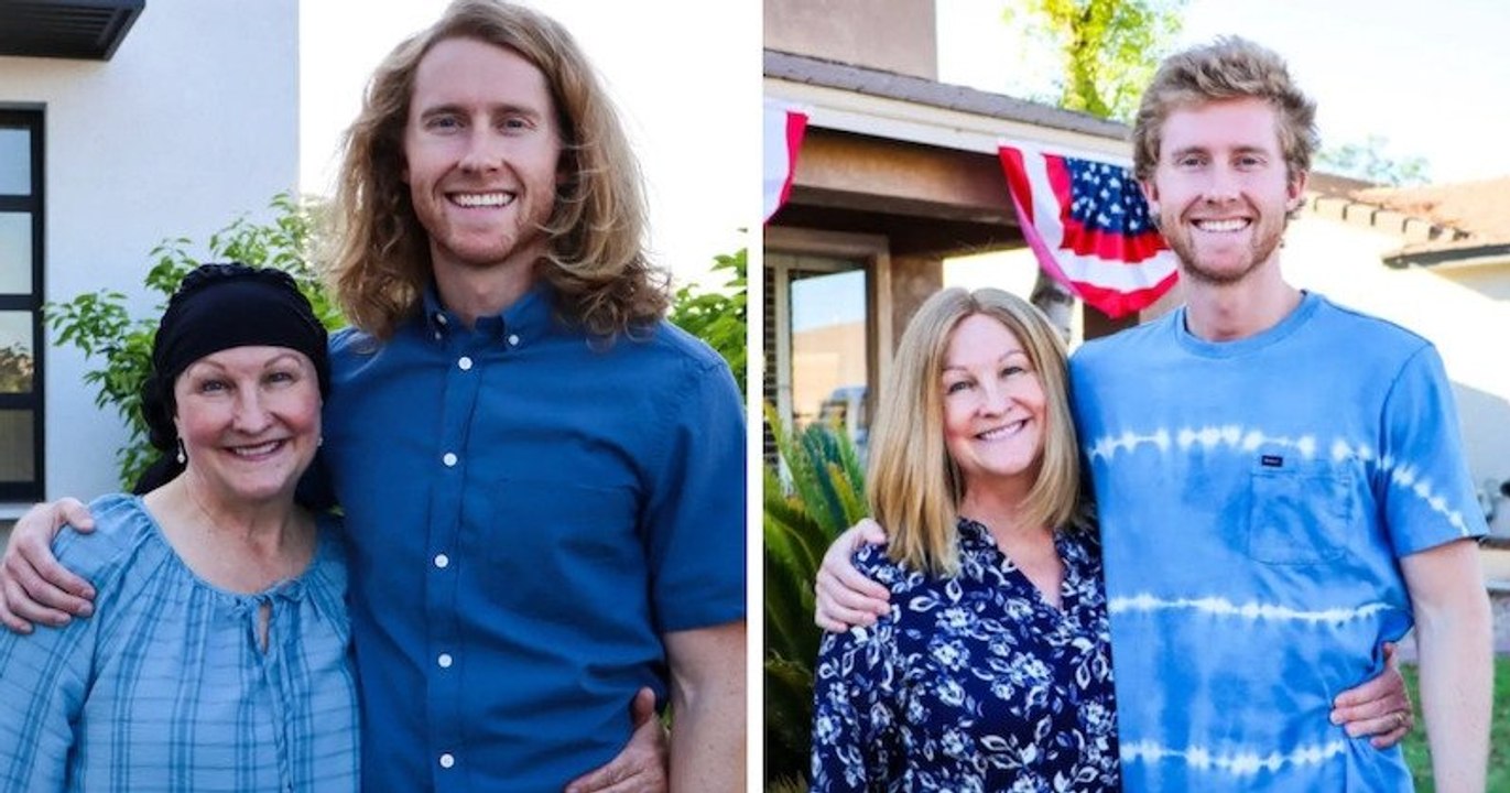 États-Unis : il laisse pousser ses cheveux pour les donner à sa mère atteinte d'un cancer