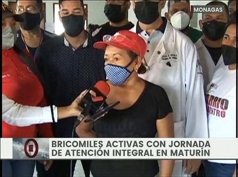 Monagas | Bricomiles de la salud atiende a 300 pacientes en jornada de despistaje y vacunación