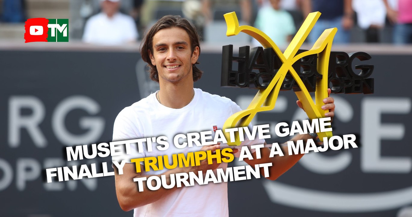 VIDEO: Musetti's creative game finally triumphs at a major tournament