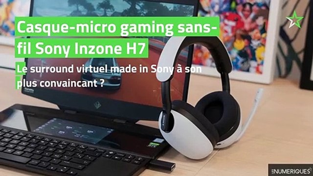Test Casque-micro gaming sans-fil Sony Inzone H7 : le surround virtuel made in Sony à son plus convaincant ?