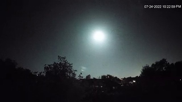 Massive Fireball Soars Over Texas
