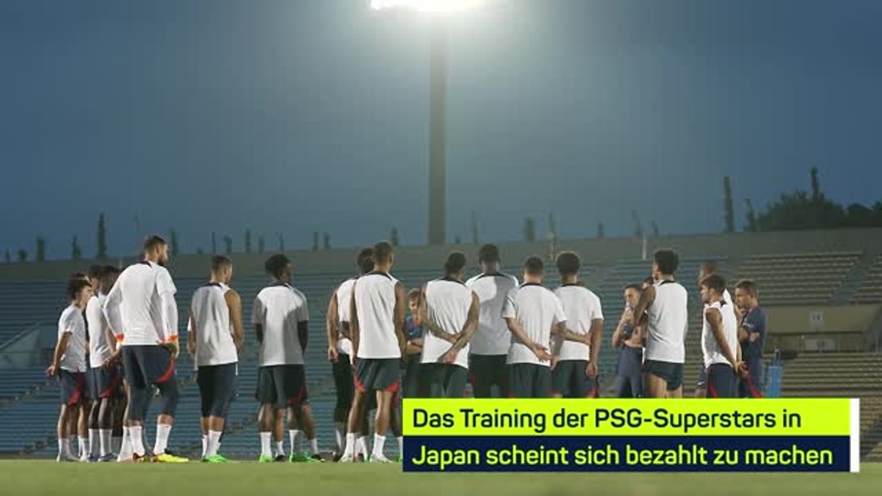 PSG-Stars schließen Japan-Tour erfolgreich ab