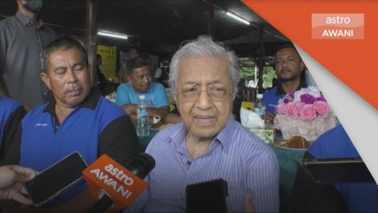 Dana UKSB | Kalau nak tuduh, tunjuk bukti - Tun M