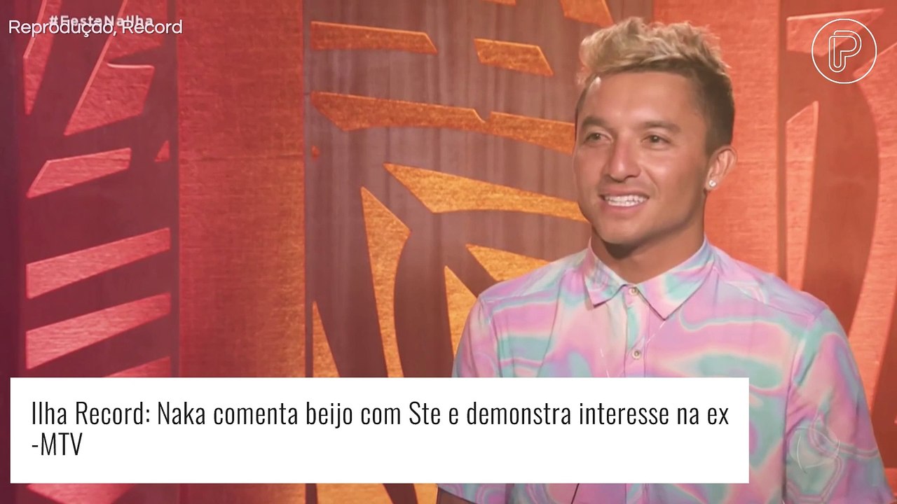 No 'Ilha Record', primeira festa tem formação de casal. Saiba quem é!