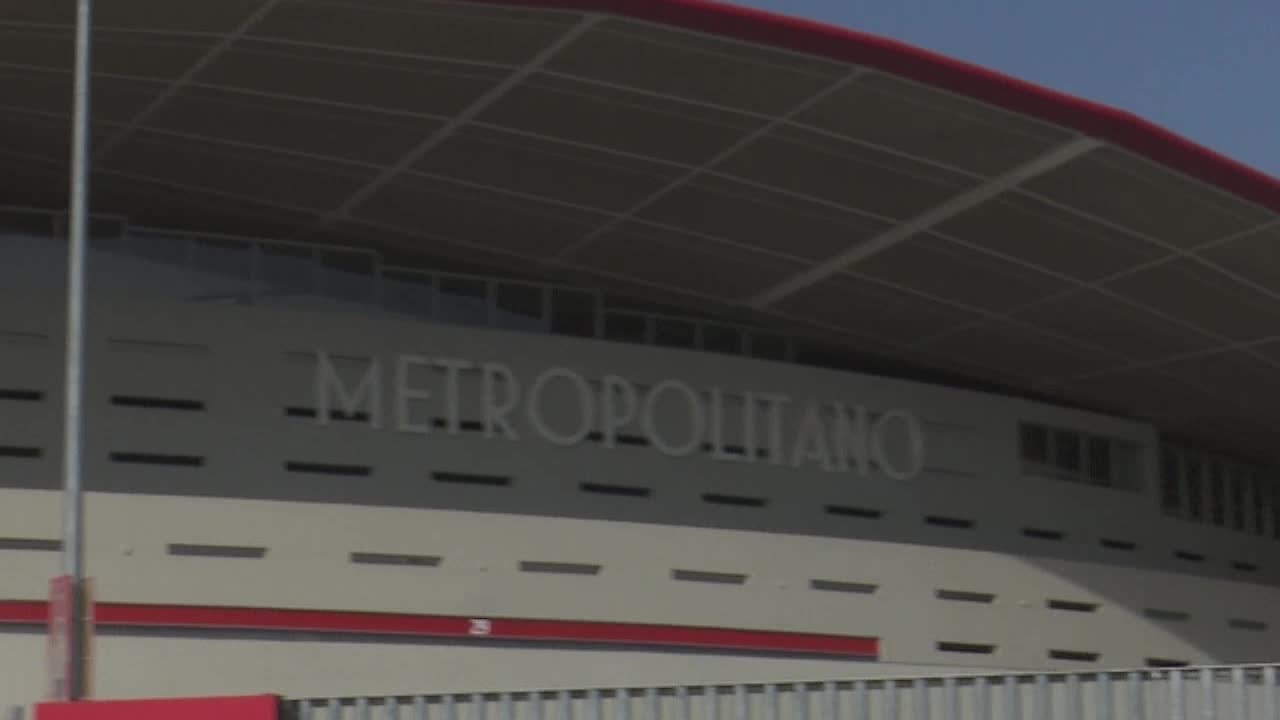 El Atlético ya luce el nuevo nombre de su estadio, así ha cambiado el Metropolitano