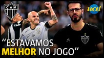 Fael: Atlético joga bem contra o Corinthians mas perde