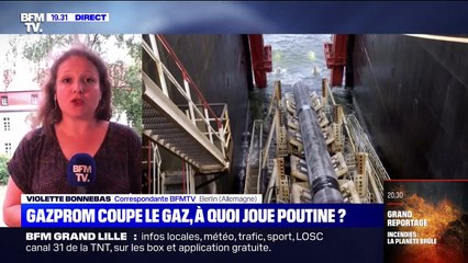 Gazprom annonce une nouvelle coupe drastique des livraisons de gaz russe à L'Europe