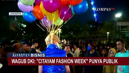 Download Video: Berebut Merek Citayam Fashion Week, Wagub DKI: Citayam Fashion Week Punya Publik!