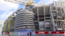 Los notables avances del Santiago Bernabéu
