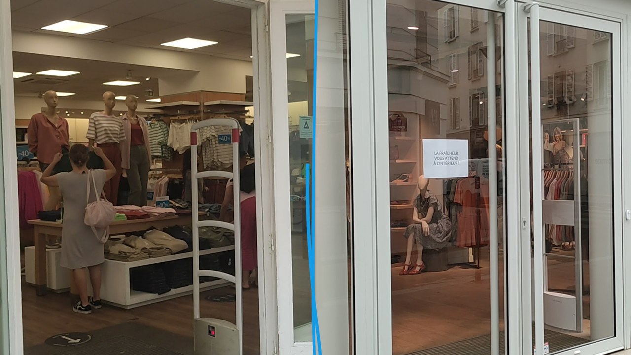Magasins climatisés, portes fermées ? « C’est une mesure de bon sens »