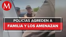 Suspenden a 4 policías en Baja California por presunto abuso contra familia