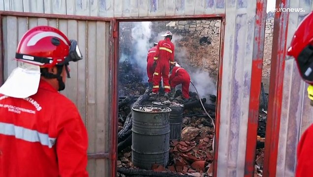 Борьба с лесными пожарами в Европе