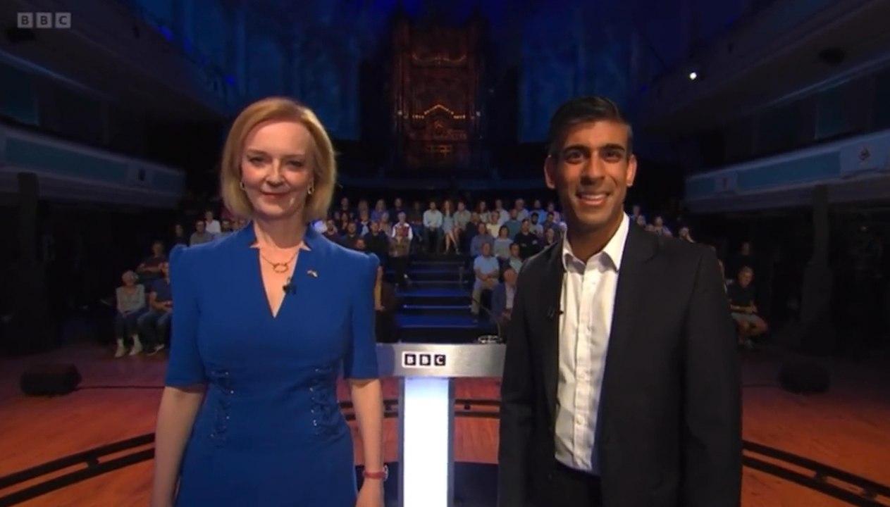 ‘Cardboard cutouts’: Viewers confused by ‘awkward’ opening to BBC leadership debate
