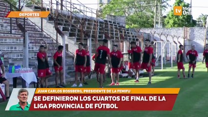 Se definieron los cuartos de final de la Liga Provincial de Fútbol