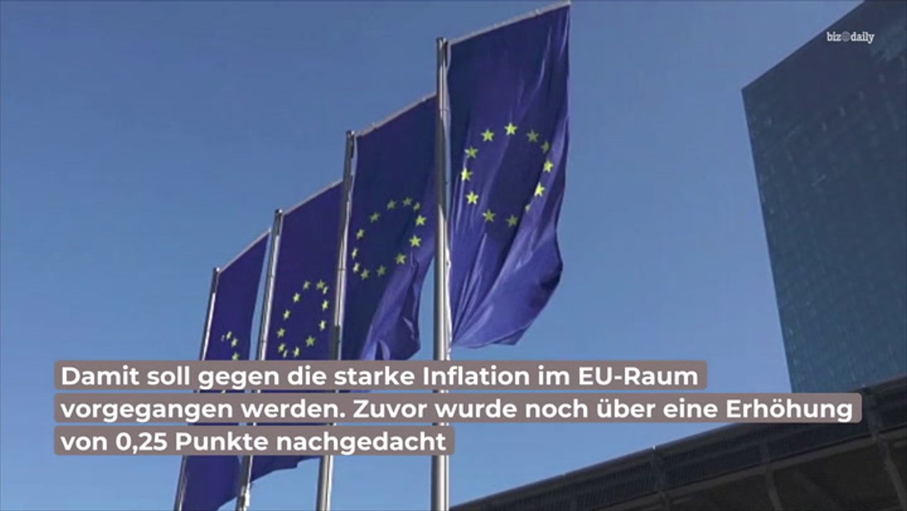 EZB erhöht Leitzins: Diese Folgen hat das für Verbraucher