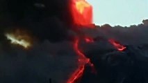 Mount Etna Volcano Erupts Live