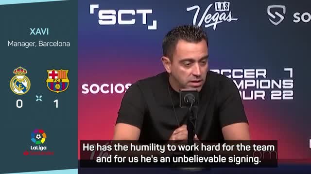 Lewandowski is an 'unbelievable signing' - Xavi