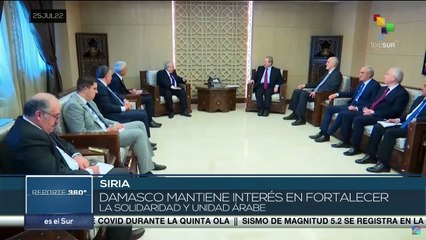 Argelia ratifica su apoyo al retorno de Siria a la Liga Árabe