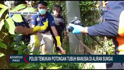 Polisi Kembali Temukan Potongan Tubuh Korban Mutilasi di Aliran Sungai Wonoboyo