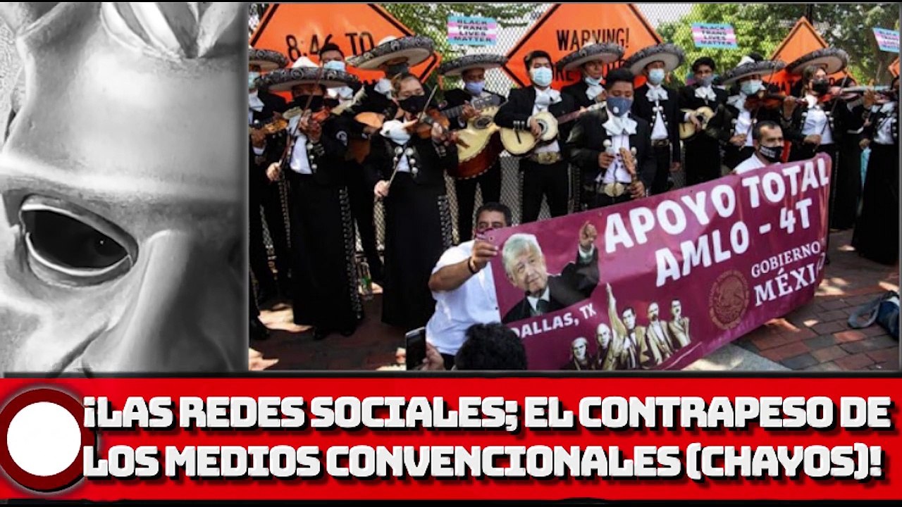 Las redes sociales; el contrapeso de los medios convencionales!