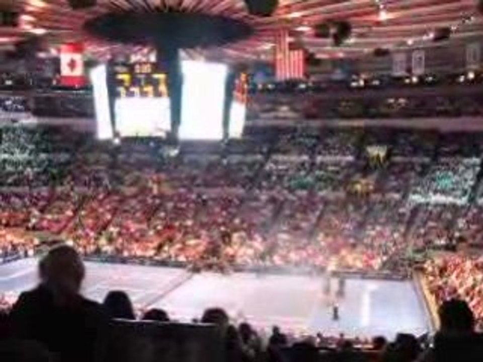 Roger Federer Introduction at Madison Square Garden