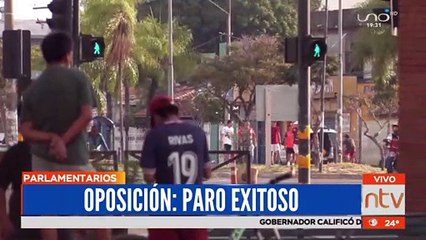 Parlamentarios evalúan el paro cruceño
