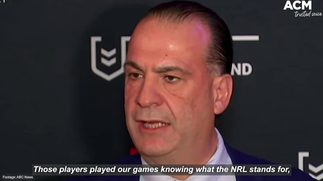 Peter V'landys addresses Manly pride jersey boycott | July 26, 2022 | ACM
