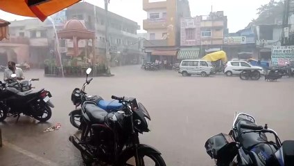 कांठल में दिनभर रिमझिम और झमाझम बारिश