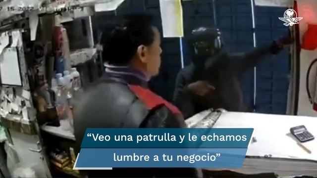 Te vamos a quemar tu negocio ; así extorsiona presunto integrante de La Unión Tepito en La Merced