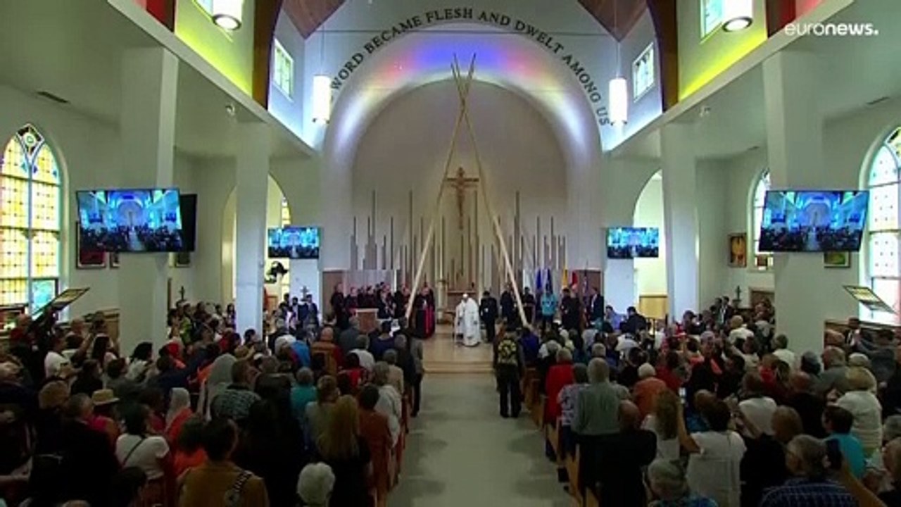 Papst bittet indigene Völker Kanadas um Vergebung