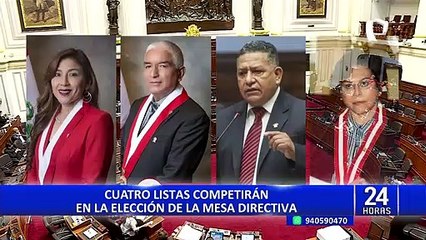Se definirá en segunda vuelta la elección de la Mesa Directiva si ninguna lista alcanza 66 votos