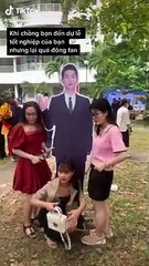 đến dự lễ tốt nghiệp