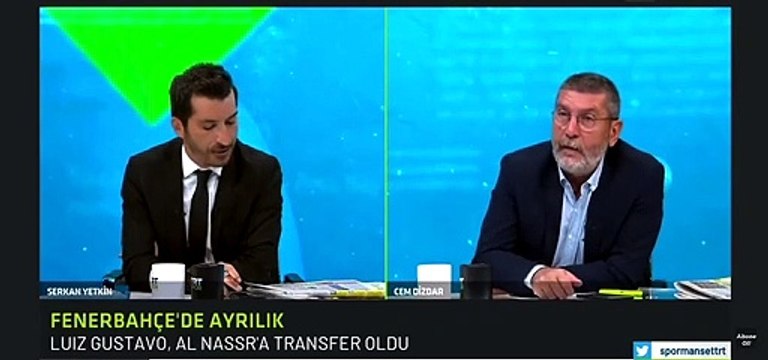 TRT Spor canlı yayınında sunucu Serkan Yetkin, yorumcu Cem Dizdar'ın cevabına sinirlendi: Her soru mantıklı mı oluyor, ne yapayım ağabey
