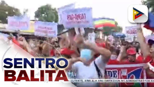 Mga taga-suporta ng administrasyong Marcos, mahigpit din na tinutukan ang SONA