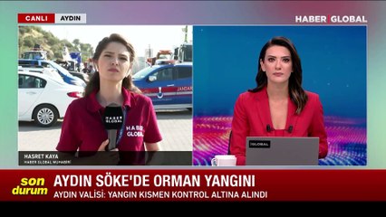 Aydın'da orman yangını! Kısmen kontrol altına alındı